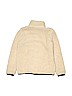 Abercrombie & Fitch 100% Polyester Ivory Fleece Jacket Size 7 - 8 - photo 2