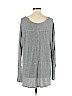 Free People Gray Long Sleeve Top Size M - photo 2