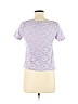 Free People Purple Short Sleeve Top Size M - photo 2