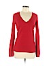 Theory Red Cashmere Pullover Sweater Size M - photo 1