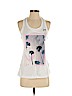 Nike 100% Cotton White Sleeveless T-Shirt Size S - photo 1