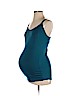 Nicol Caramel - Maternity Teal Tank Top Size S - photo 1