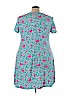 Crown & Ivy Blue Casual Dress Size 3X - photo 2