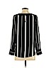 Ann Taylor 100% Polyester Black Long Sleeve Blouse Size S (petite) - photo 2