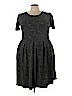 Lularoe Gray Casual Dress Size 3X - photo 1