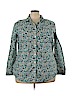 Old Navy 100% Cotton Teal Long Sleeve Button-Down Shirt Size XXL - photo 1