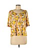Forever 21 Yellow Short Sleeve Top Size M - photo 1