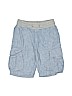 Gap Kids 100% Cotton Solid Blue Cargo Shorts Size M (kids) - photo 1