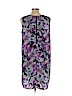 Halogen 100% Polyester Purple Casual Dress Size L (petite) - photo 2