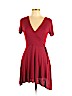 Forever 21 Burgundy Casual Dress Size L - photo 1
