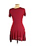 Forever 21 Burgundy Casual Dress Size L - photo 2