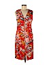 Diane von Furstenberg Red Casual Dress Size 8 - photo 1