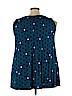 Lane Bryant Blue Sleeveless Top Size 22 - photo 2