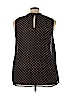 Torrid 100% Polyester Black Sleeveless Blouse Size 4X Plus (4) - photo 2