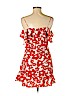 Topshop 100% Polyester Red Casual Dress Size 6 - photo 2