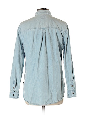American Eagle Outfitters Long Sleeve Button-Down Shirt (view 2)