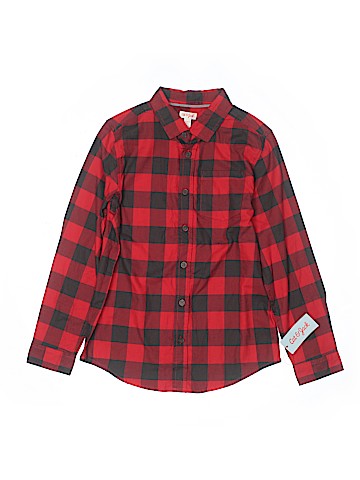 Cat & Jack Long Sleeve Button-Down Shirt (view 1)