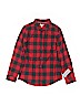 Cat & Jack 100% Cotton Red Long Sleeve Button-Down Shirt Size L (youth) - photo 1