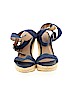 Charming Charlie Blue Wedges Size 8 1/2 - photo 2