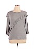 Wilde Heart Gray Long Sleeve Top Size XL - photo 1