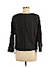 Madewell 100% Cotton Black Long Sleeve Blouse Size M - photo 2