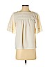 Ann Taylor LOFT Outlet 100% Rayon Ivory Short Sleeve Blouse Size XS (petite) - photo 1