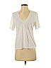 Feel the Piece Terre Jacobs 100% Cotton White Short Sleeve T-Shirt Size XS - photo 1
