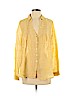Eileen Fisher 100% Cotton Yellow Long Sleeve Button-Down Shirt Size S - photo 1