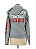 Victoria's Secret Pink Gray Zip Up Hoodie Size L - photo 2