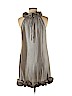 Ted Baker London 100% Polyester Silver Cocktail Dress Size 8 (3) - photo 2