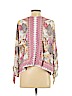 Free People 100% Rayon Pink 3/4 Sleeve Blouse Size S - photo 2