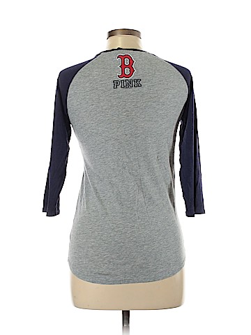 Victoria's Secret Pink 3/4 Sleeve T-Shirt (view 2)