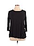 Love Kuza Black 3/4 Sleeve Top Size 1X - photo 1