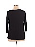 Love Kuza Black 3/4 Sleeve Top Size 1X - photo 2