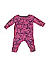Tea 100% Cotton Floral Purple Long Sleeve Outfit Size 3-6 mo - photo 2