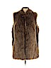 Rachel Zoe Tan Faux Fur Vest Size M - photo 1