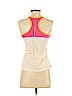 Nike 100% Polyester White Active Tank Size S - photo 2