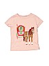 Mini Boden 100% Cotton Pink Short Sleeve T-Shirt Size 3T - 4T - photo 1