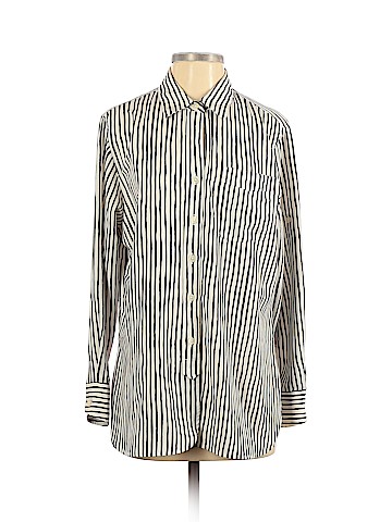 Ellen Tracy Long Sleeve Button-Down Shirt (view 1)