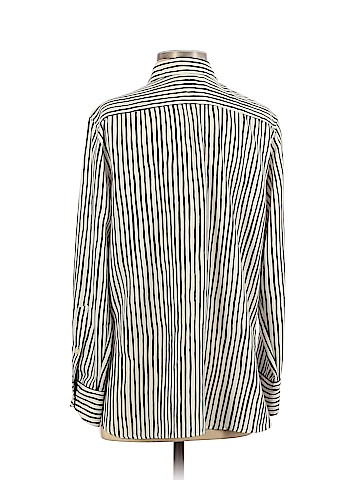 Ellen Tracy Long Sleeve Button-Down Shirt (view 2)
