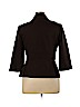 Studio I 100% Polyester Brown Blazer Size 14 - photo 2