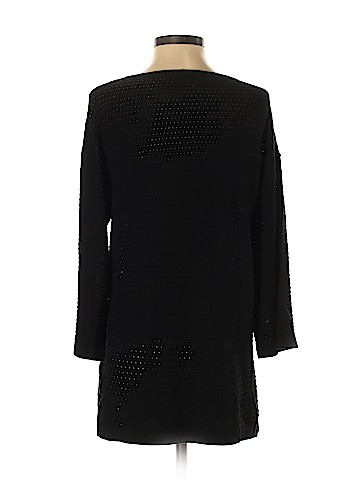 Neiman Marcus 3/4 Sleeve Silk Top (view 2)