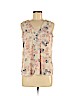 Ann Taylor LOFT Outlet 100% Polyester Pink Sleeveless Blouse Size M (petite) - photo 1