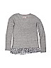 SO Gray Pullover Sweater Size 10 - photo 1