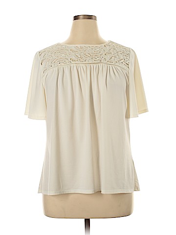 Adrianna Papell Short Sleeve Top (view 1)