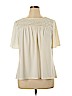 Adrianna Papell 100% Rayon Ivory Short Sleeve Top Size XL - photo 1