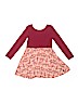 Tea 100% Cotton Red Dress Size 5T - photo 2
