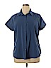32 Degrees 100% Polyester Blue Short Sleeve Blouse Size XL - photo 1
