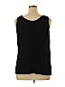 Unbranded 100% Polyester Black Sleeveless Blouse Size 1X - photo 2