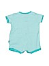 Carter's 100% Cotton Blue Short Sleeve Onesie 0-3 MO / 3 MO - photo 2